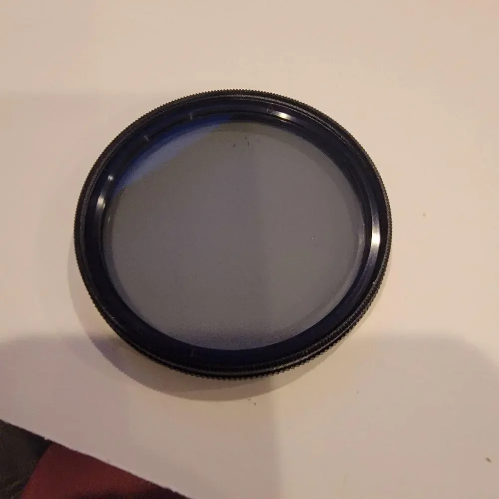 Vivitar 49mm Polarizing Filter Black Camera Lens CPL Non-Reflex Japan Photo